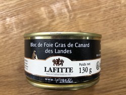 Bloc de foie gras de canard 130g
