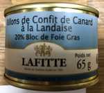 Bloc de foie gras de canard 130g - FICHE DUPLIQUEE