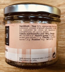 Rillettes de thon crole 90gr